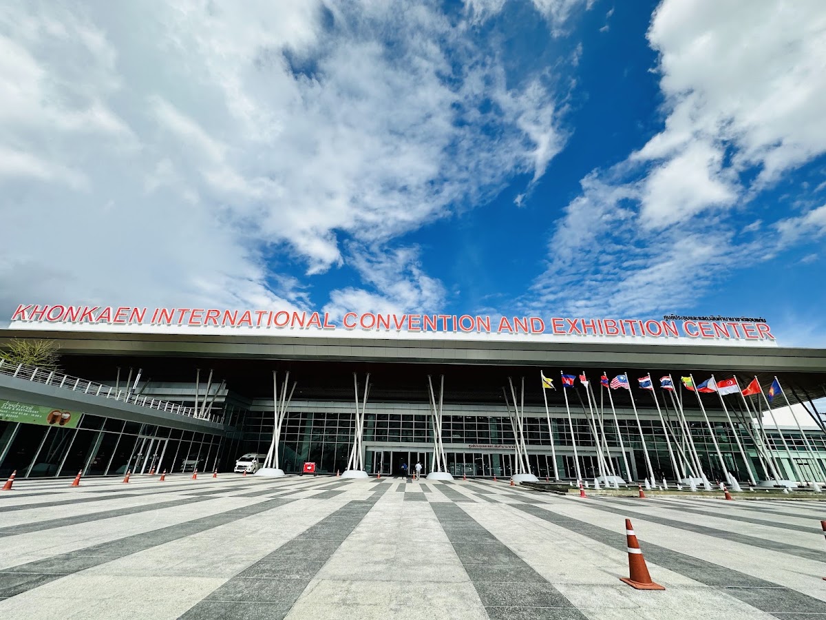 kice international convention and exhibition center , Khonkaen ,  Thailand (ศูนย์การประชุมและแสดงสินค้านานาชาติ ไคซ์ ขอนแก่น) Hall 3 — Ble I'm Traveller