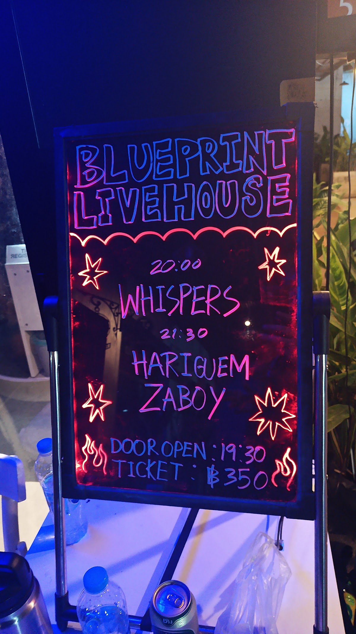 BLUE PRINT LIVE HOUSE — martian romeo